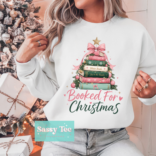 BOOKED FOR CHRISTMAS PINK GREEN **Preorder/Restock Ships in 5-10 biz days**