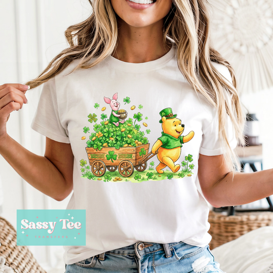 POOH PIGLT GOLD CLOVERS **Preorder/Restock Ships in 5-10 biz days**