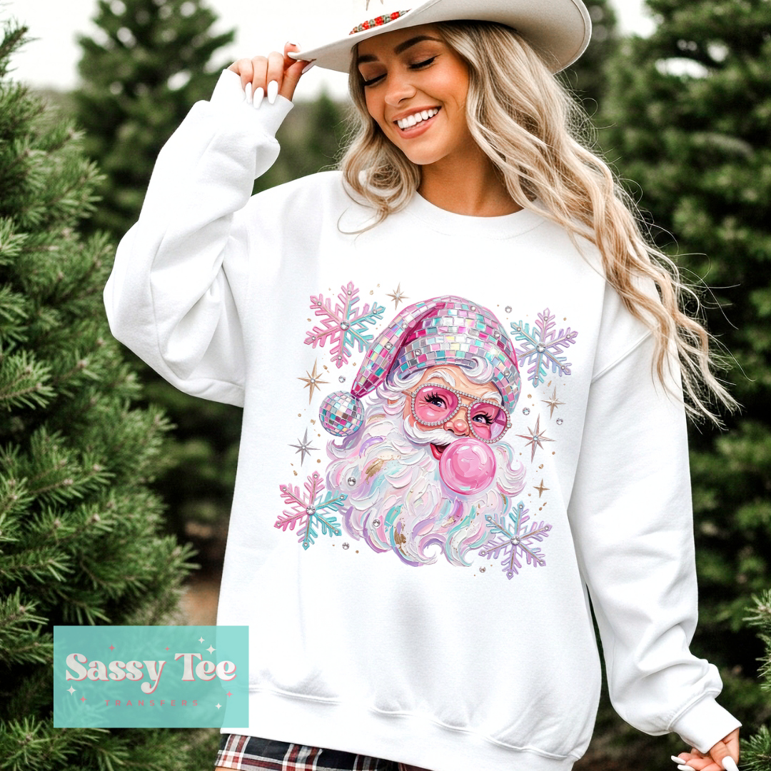 DISCO SANTA PASTELS BUBBLEGUM FAUX TEXTURE PAINT **Preorder/Restock Ships in 5-10 biz days** •