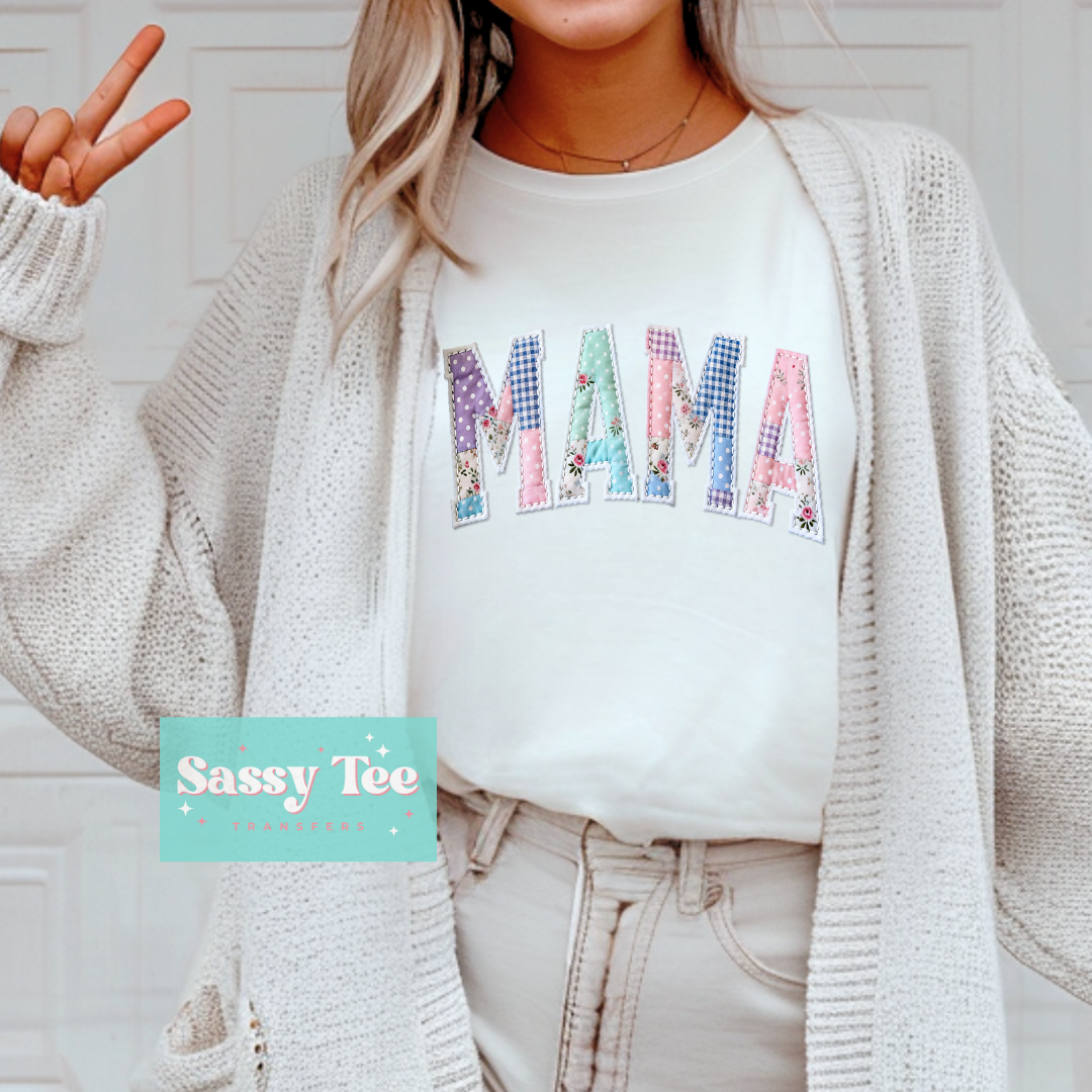 PASTEL MAMA PATCHWORK **Preorder/Restock Ships in 5-10 biz days**