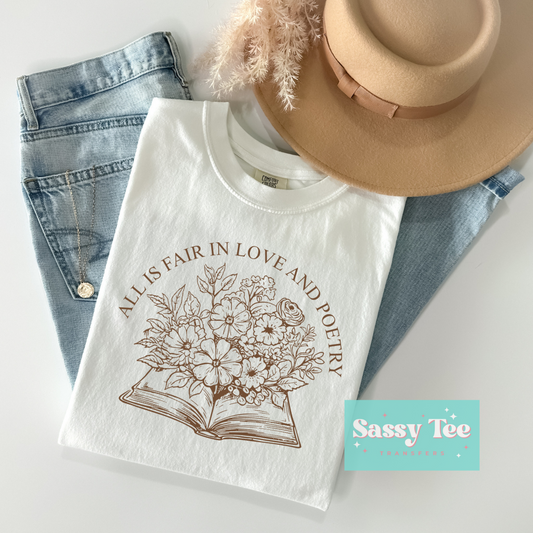 ALL IS FAIR LOVE POETRY SWIFTIE *Starts shipping 5/10