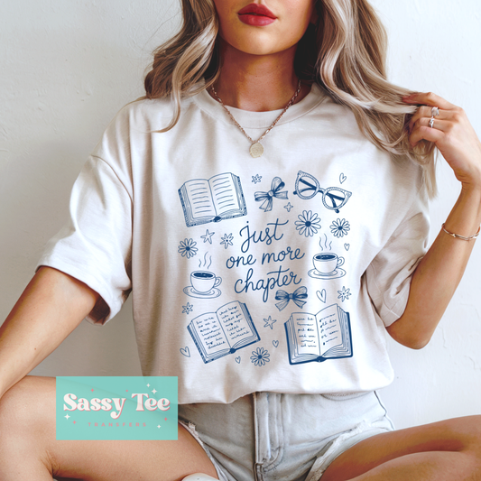 JUST ONE MORE CHAPTER PREPPY BLUE **Preorder/Restock Ships in 5-10 biz days**