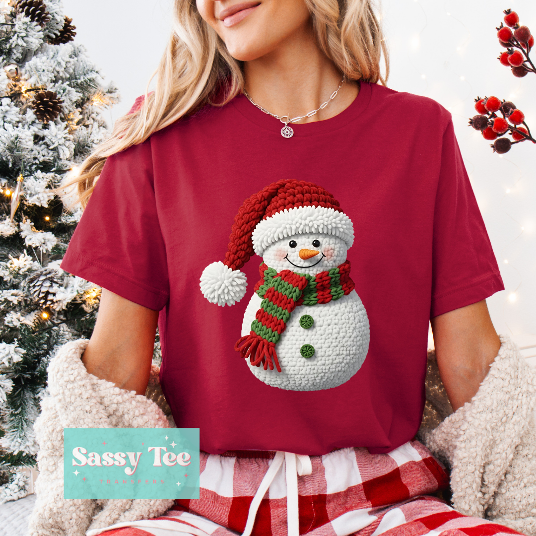 SNOWMAN CLASSIC FAUX YARN **Preorder/Restock Ships in 5-10 biz days**