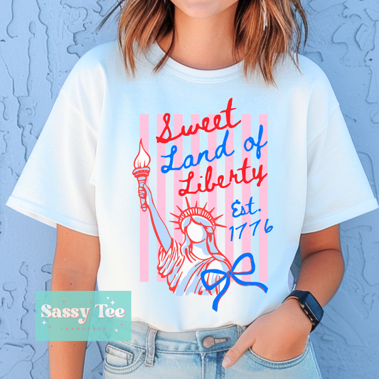 SWEET LAND OF LIBERTY PREPPY