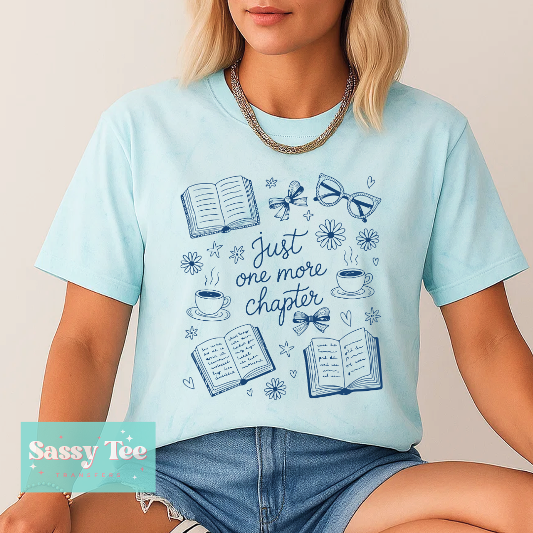 JUST ONE MORE CHAPTER PREPPY BLUE **Preorder/Restock Ships in 5-10 biz days**