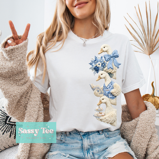 GOOSE GRANDMA CORE FAUX ACROSS **Preorder/Restock Ships in 5-10 biz days**