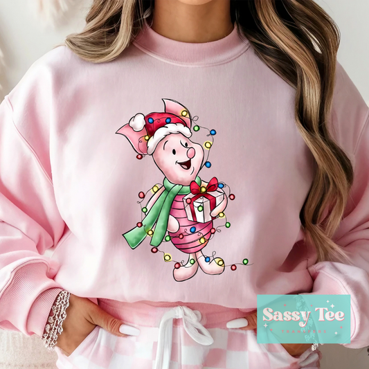 PIG LET CHRISTMAS LIGHTS Adult **Preorder/Restock Ships in 5-10 biz days**