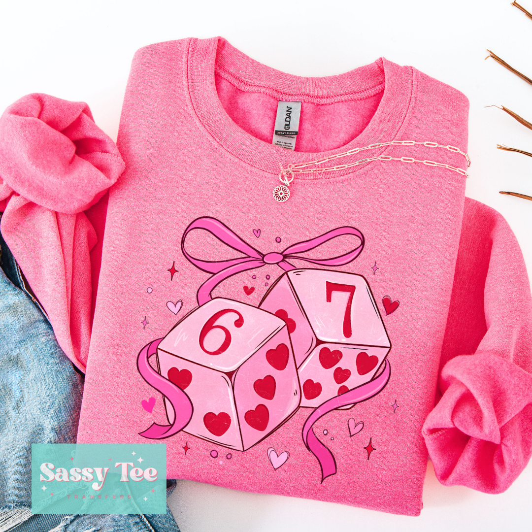 DICE SIX SEVEN VALENTINE **Preorder/Restock Ships in 5-10 biz days**