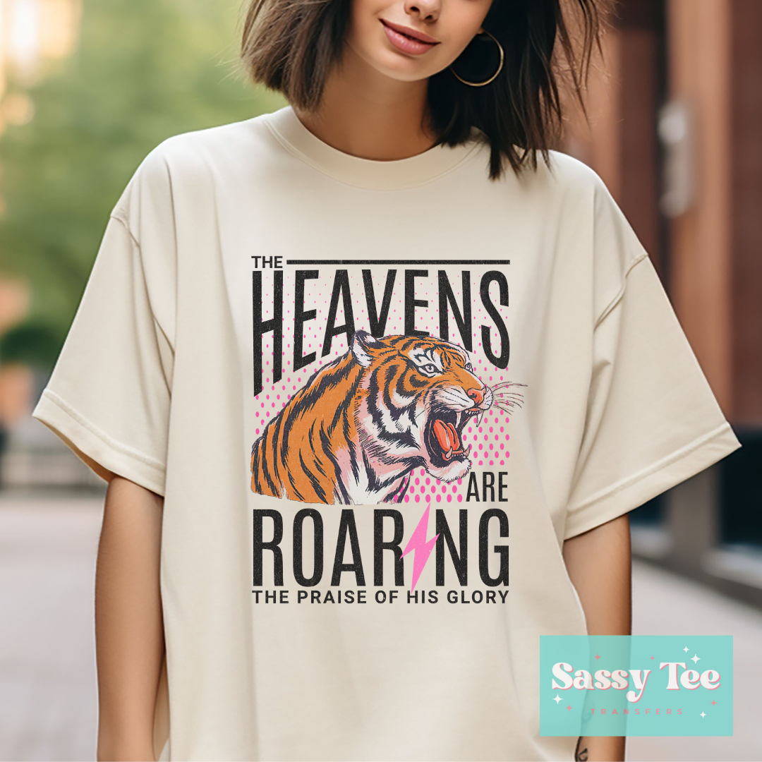 HEAVENS ROARING PRAISE TIGER **Preorder/Restock Ships in Est. 5-12 biz ...