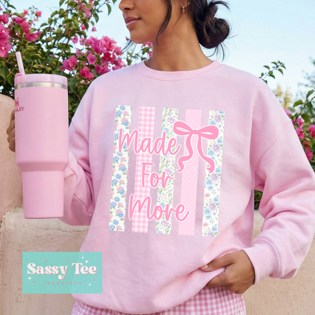 MADE FOR MORE PREPPY HYDRANGEA FLORAL **Preorder/Restock Ships in 5-10 biz days**