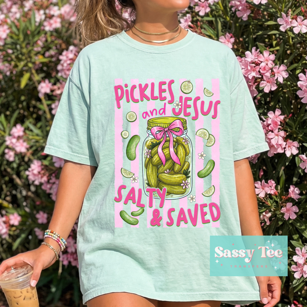 PICKLES AND JESUS SALTY & SAVED **Preorder/Restock Ships in 5-10 biz days**
