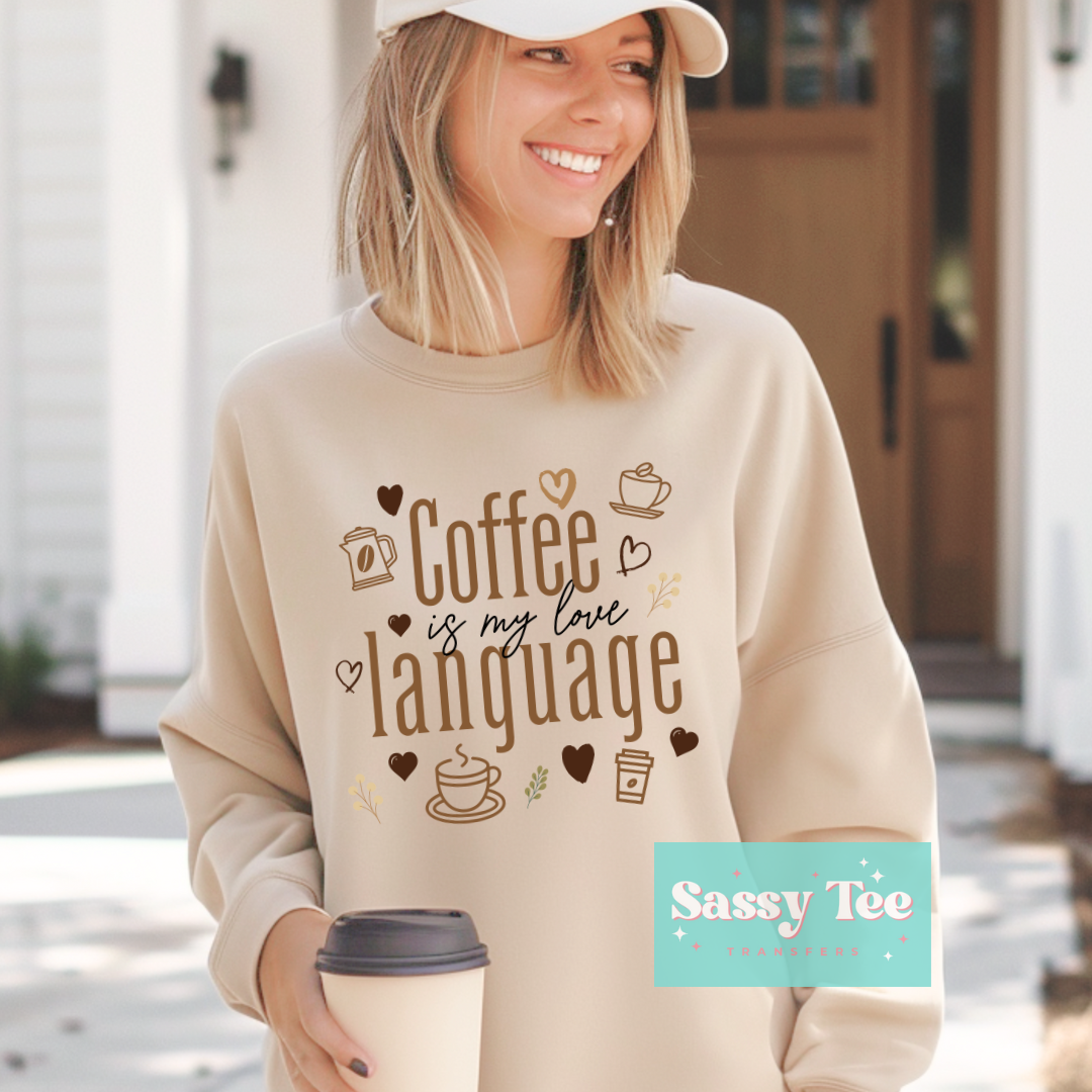 COFFEE LOVE LANGUAGE *Preorder, Ships in 5-12 biz days*