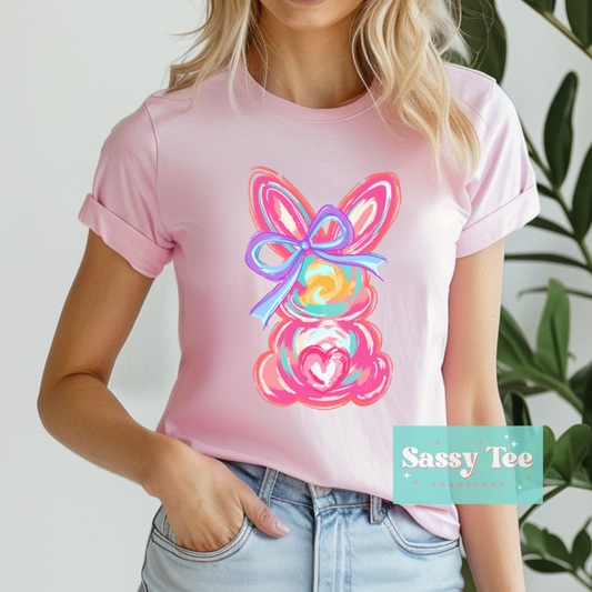 BUNNY BRIGHT COLOR ART