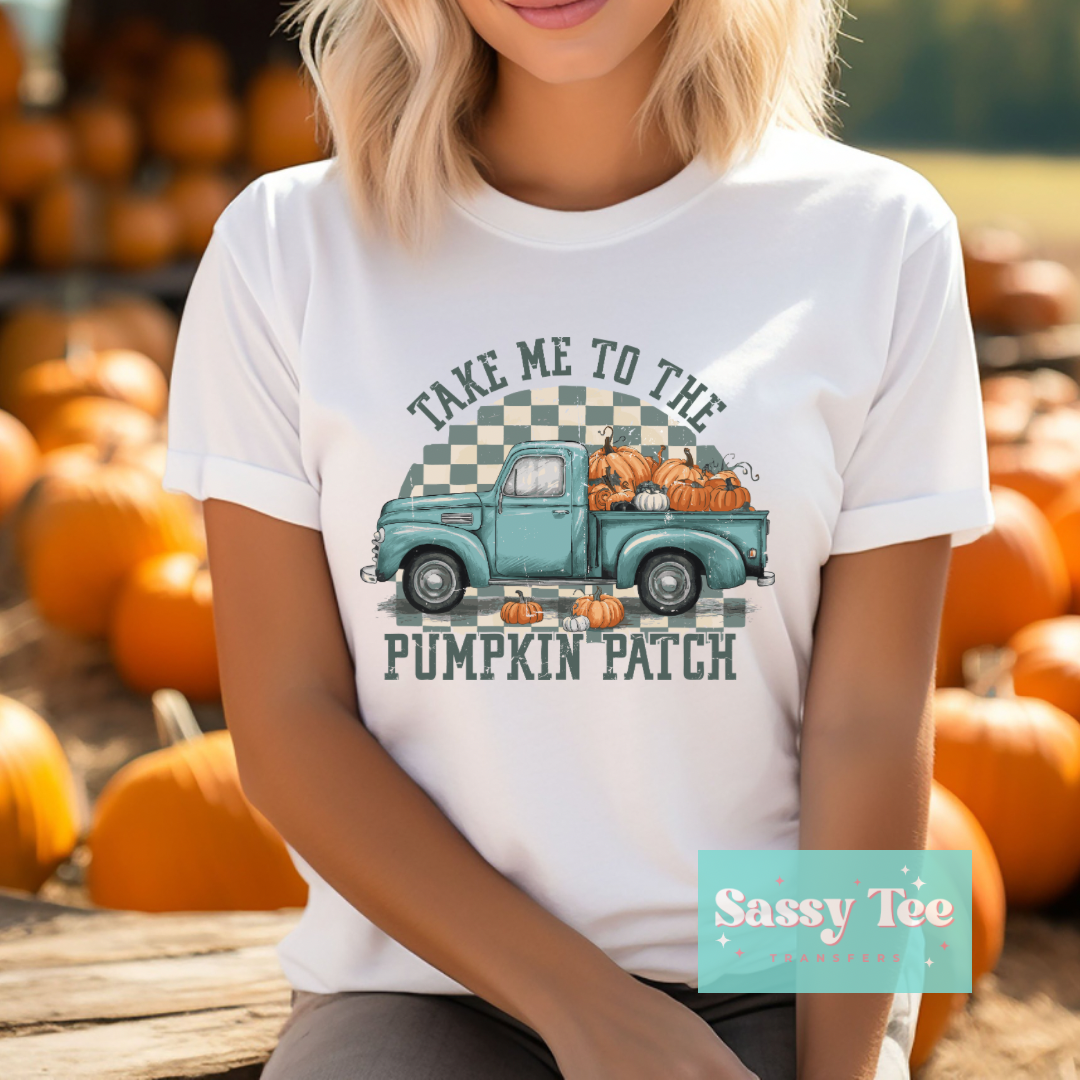 TAKE ME TO PUMPKIN PATCH RETRO TRUCK