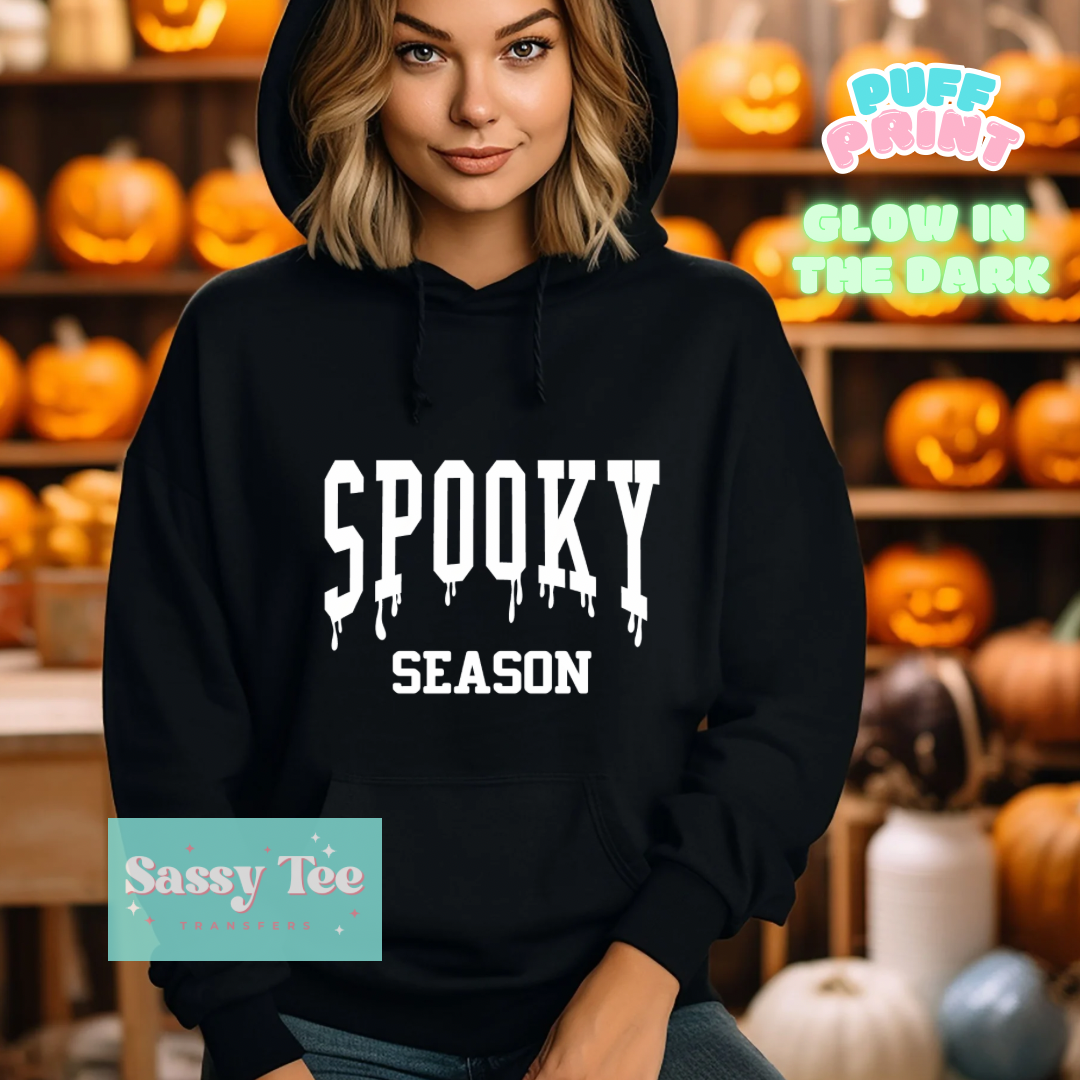 SPOOKY SEASON PUFF GLOW IN DARK WHITE