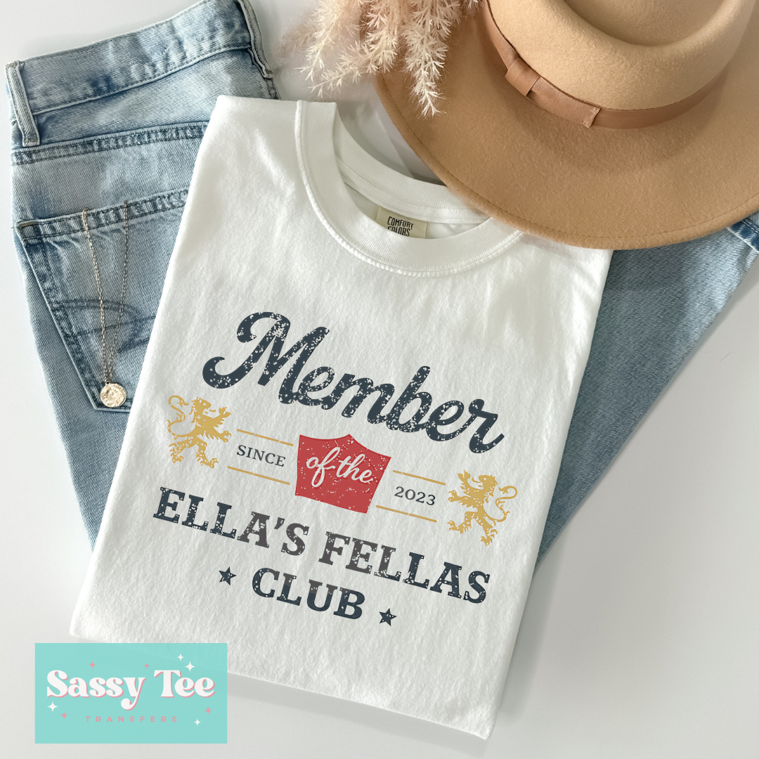MEMBER OF ELLA'S FELLAS CLUB **Preorder/Restock Ships in 5-10 biz days**