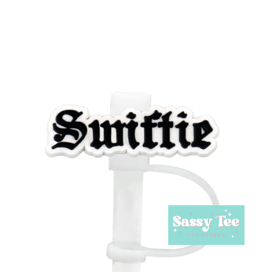 SWIFTIE STRAW TOPPER Two Sizes *Restock