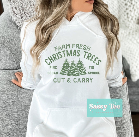 FARM FRESH CHRISTMAS TREES Green