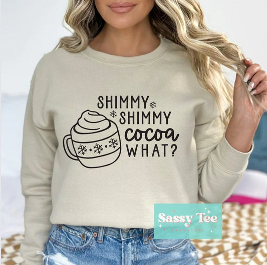 SHIMMY SHIMMY COCOA WHAT Black