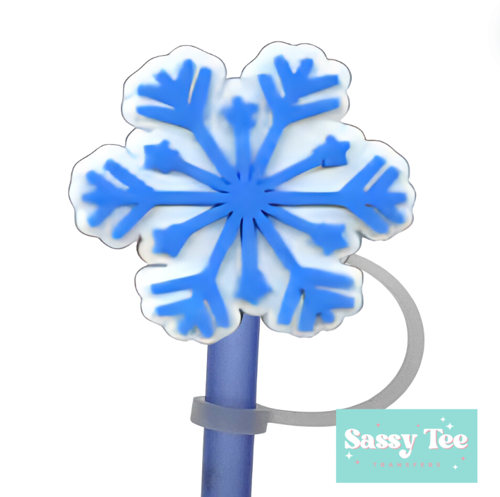 SNOWFLAKE Straw topper