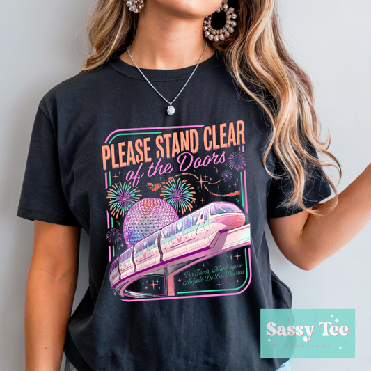 STAND CLEAR DOORS FIREWORKS