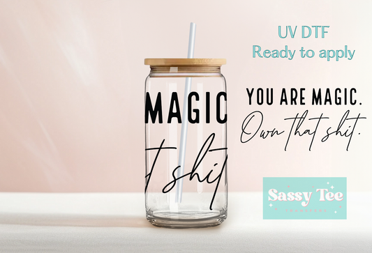 YOU ARE MAGIC UV DTF CUP WRAP