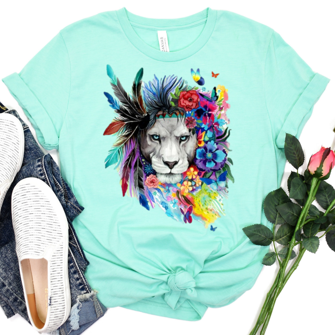 LION COLOR FLORAL